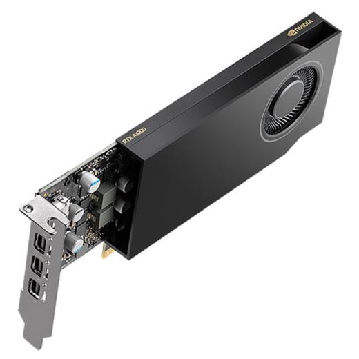 PNY QUADRO  VCNRTXA1000-SB, RTXA1000, 8GB, DDR6, 128Bit, Tek Fan, 4xMini DP, Ekran Kartı