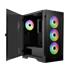 GAMDIAS TALOS E2 Elite, 850W, 80+ Bronze, Tempered Glass, ARGB, ATX GAMING KASA