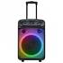 MIKADO MD-BT505, 60W, Taşınabilir, USB/BT/TF/TWS, RGB Aydınlatma, Toplantı, Parti, Açık Hava Speaker. Kablosuz El ve Kafa Mikrofonu Hediyeli