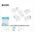 S-LINK SL-COB25P, RJ45, Yeni Nesil JAC, UTP, CAT6, (100lü PAKET)