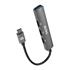 S-LINK SW-U324, Type-C to 3xUSB 2.0, 1xUSB3.0, Metal, USB HUB
