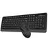 A4 TECH FG1010, Gri, FSTYLER, Türkçe Q, Kablosuz, Klavye Mouse Set