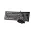 A4 TECH KR-9276, Siyah, USB Kablolu, Türkçe Q, Multimedya, Klavye Mouse Set