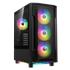 GAMDIAS ATHENA M6 Lite, 750W, 80+ Bronze, Tempered Glass, Mesh, ARGB, ATX, GAMING KASA