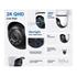 TP-LINK Tapo C520WS, 2K QHD, Yatay Dikey Dış Mekan IP66, WiFi, Renkli Gece Görüşü, İki Yönlü Ses Güvenlik Kamerası