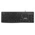 EVEREST KB-619, USB Kablolu, Türkçe Q, Multimedya Klavye (Siyah)