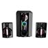 MIKADO MD-95BT, 20W, 2+1, Masaüstü, FM/BT/SD/USB, RGB Aydınlatma, Siyah Kasa, Speaker