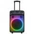 MIKADO MD-BT505, 60W, Taşınabilir, USB/BT/TF/TWS, RGB Aydınlatma, Toplantı, Parti, Açık Hava Speaker. Kablosuz El ve Kafa Mikrofonu Hediyeli