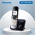 PANASONIC KX-TG6811 TELSİZ TELEFON (Gri) 18 Saat Konuşma, 170 Saat Bekleme, 120 Kişilik Rehber