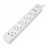 S-LINK SPG501S, 5 Soket, Akım Korumalı Priz, 1.5Mt Kablo, 750 Joule (Beyaz) %100 Bakır
