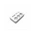 FLY 3406-01, 3 Soket, 3 USB, Akım Korumalı Priz, 2.1A, Anahtarlı, 2Mt Kablo, (Beyaz)