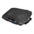 FRISBY FNC-5230ST (2x12,5cm 2x7cm) 4 Fan, 10"-17" Notebook Soğutucu, 5 Kademeli Stand, 3 Farklı Program, Ayarlanabilir Hız, Mavi Ledli (Siyah)