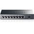 TP-LINK TL-SG1008P, 8 Port, GigaBit, 4 Port PoE, 55W, Yönetilemez, Metal Kasa, Masaüstü Switch