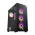 Vento Vg3400S Mid Tower, Siyah, Temperli Cam, Rgb, Atx Gamıng Kasa (Psu Yok)