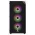 Vento Vg3400S Mid Tower, Siyah, Temperli Cam, Rgb, Atx Gamıng Kasa (Psu Yok)