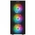 Everest Faced-V5, Mesh, 600W, 4X12Cm Sabit Rainbow Fan, Temperli Cam Yan Panel, Atx, Gamıng Kasa