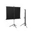 Codegen TX-20 TRIPOD PROJEKSİYON PERDESİ 200X200 (Arkası Siyah Fonlu - Taşınabilir Ayaklı Model)