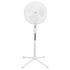 EVEREST FAN10, BEYAZ, EcoWind, 3 Kademeli Hız, 40cm 3 Kanat Pervane ve Çerçeve, 45W, Otomatik Salınım, Yükseklik Ayarlı Vantilatör