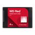 WD Red SA500, WDS400T2R0A, 4TB, 560/530, SERVER ve NAS için Enterprise, 2,5" SATA, SSD