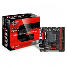 Asrock Fatal1ty AB350 Gaming ITX/ac, 1x PCIeX16(Gen3), 3466+(OC) DDR4 Ram, Mini ITX AM4 Anakart AMD Ryzen İşlemci  Bristol Ridge APU Desteği - 1