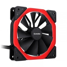 Dark 120Mm Solid Rıng Kırmızı Led Fan - 1