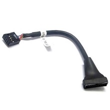 Dark 9pin  USB 2.0 - 19pin USB3.0 Dönüştürücü Kablo - 1