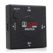 Dark Full HD 3 Giriş 1 Çıkışlı HDMI Switch (Seçici)  - 1