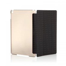 Dark iPad Air 2 Smart Cover ve Deri Kılıf (Siyah) - 1