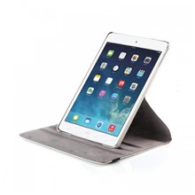 Dark iPad Air (5) Uyumlu 360 Dönebilen Kılıf / Ajanda (Beyaz) - 1