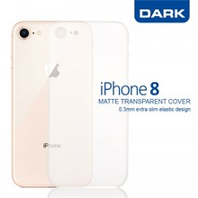Dark iPhone 8 0,3mm Ultra İnce Kılıf - 1
