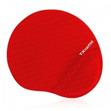 TX ErgoPad Plus Bilek Jel Destekli Kırmızı Mousepad (250x220x5mm) - 1