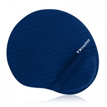 TX ErgoPad Plus Bilek Jel Destekli Lacivert Mousepad (250x220x5mm) - 1