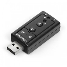 TX USB2.0  7.1 Stereo Ses Efektli Ses Kartı (Windows ve MAC Destekli) - 1