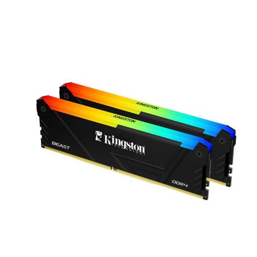 KINGSTON Beast, KF436C18BB2AK2/32TR, 32Gb   (2x16Gb), 3600Mhz, DDR4, CL18, RGB, Desktop Gaming RAM (Soğutuculu)