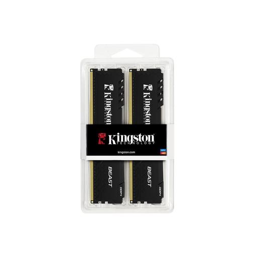 KINGSTON Beast, KF436C18BBK2/32TR, 32Gb (2x16Gb),  3600Mhz, DDR4, CL18, Desktop Gaming RAM (Soğutuculu)