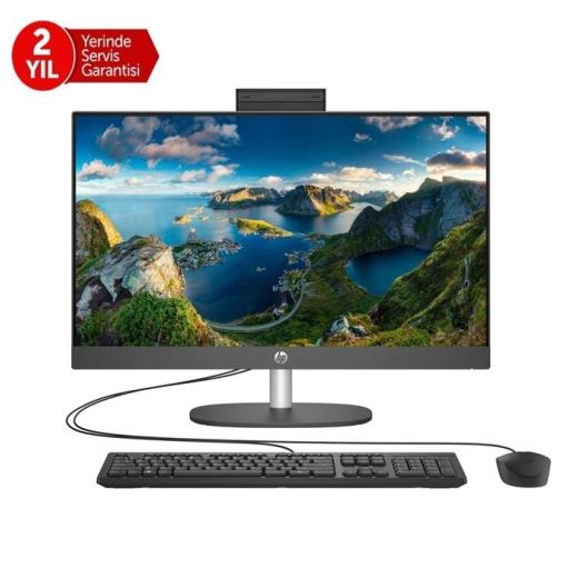 HP B6JC7ES, ProOne 240 G10, i7-1355U, 23,8" FHD Ekran, 16Gb Ram, 512Gb SSD, Paylaşımlı Ekran Kartı, Free Dos All In One PC, SİYAH (2 Yıl Yerinde Garanti)