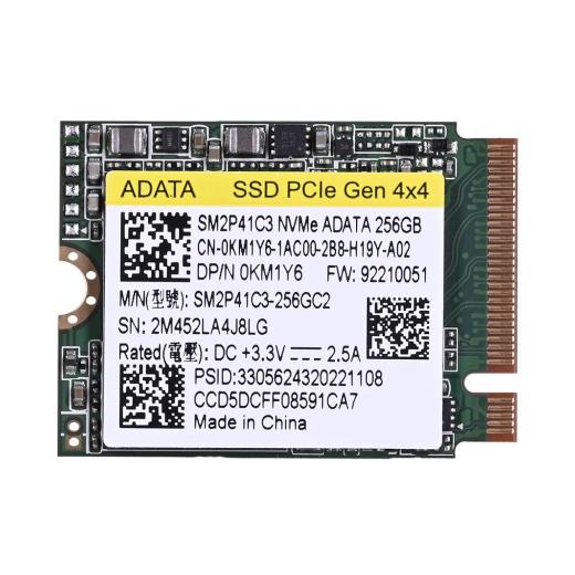ADATA SM2P41C3-256GC2, 256GB, 2000/1000, Gen4, NVME PCIe M.2 2230, SSD (Bulk-Kutusuz)