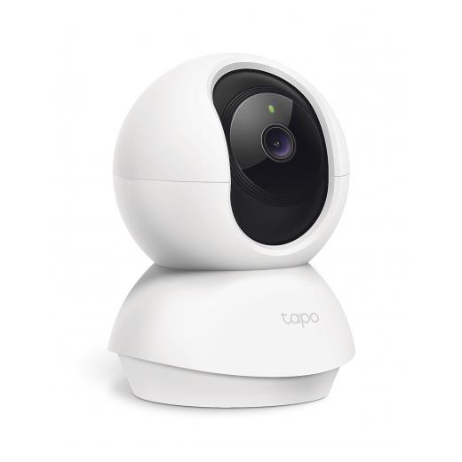 TP-LINK Tapo C210, 3,0Mpix, İç ve Dış Mekan, WiFi,  9Mt. Gece Görüşü, 360 Dönüş, Dikey ve Yatay Hareket, İki Yönlü Ses Güvenlik Kamerası