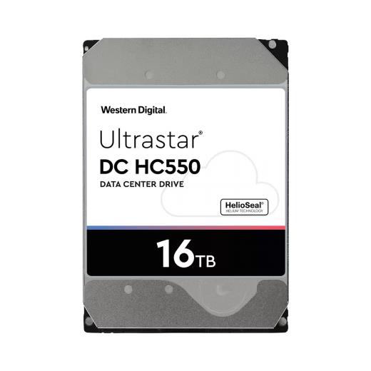 WD ULTRASTAR, WUH721816ALE6L4, 3.5", 16TB, 512Mb, 7200 Rpm, 7/24 Enterprise, DATA CENTER-GÜVENLİK-NAS-SERVER, HDD (DC HC550) (0F38462) (Türkiye Distribütörü Garantili)