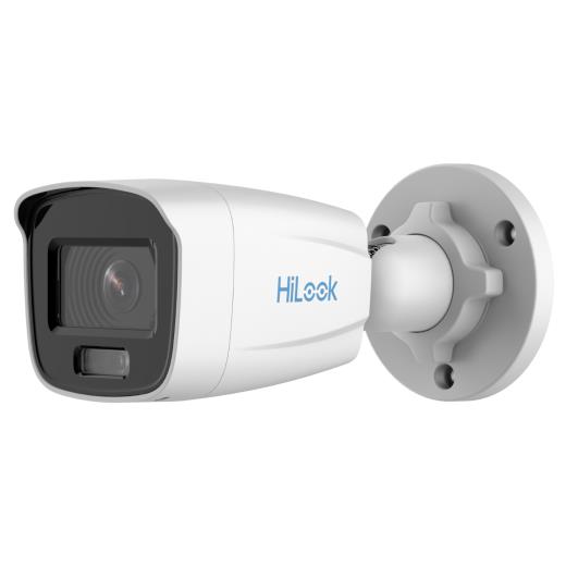 HILOOK IPC-B129H, 2Mpix, 4mm Lens, H265+, 30Mt Gece Görüşü, Color Vu Lite, PoE, Bullet, IP Kamera
