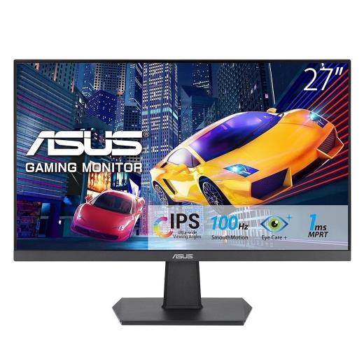 ASUS VA27EHF 27" 1ms, 100Hz, Full HD, HDMI, IPS LED, Çerçevesiz Tasarım, Düşük Mavi Işık, FreeSync GAMING Monitör