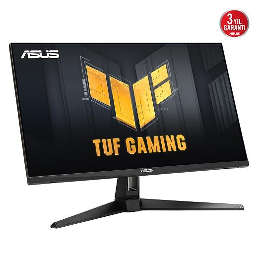 ASUS TUF GAMING VG27AQ3A 27" 1ms, 180Hz, QHD 2K, DP, HDMI, Hoparlör, Fast IPS LED, Düşük Mavi Işık, FreeSync Premium, GAMING Monitör
