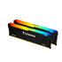 KINGSTON Beast, KF436C18BB2AK2/32TR, 32Gb (2x16Gb), 3600Mhz, DDR4, CL18, RGB, Desktop Gaming RAM (Soğutuculu)