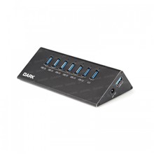 Dark Connect Master 6+1 Hızlı Şarj Adaptörlü USB3.0 Hub - 1