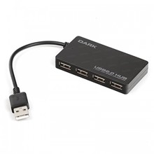 Dark U242 4 Port USB2.0 HUB - 1
